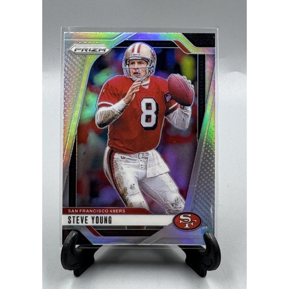 2024 Panini Prizm - Silver Prizm #256 Steve Young 49ers